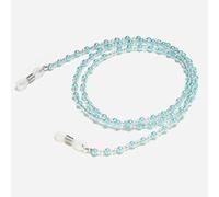 VIXDA 1 pièce Chaîne de Lunettes de Soleil pour Femme, chaîne de Perles cylindriques, Anti-Chute, Cordon de Lunettes, Collier, Cadeau pour Femme, Cordon de Masque
