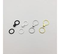 VIXDA 10 Ensembles/lot Soutien-Gorge Anneau en métal avec Crochet Soutien-Gorge Clipper Soutien-Gorge Sangle caché Boucle Soutien-Gorge Faisant des Accessoires de Bricolage