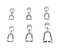 VIXDA 10 pcs/Lot Pendentif Clip Fermoir Melon Graines Boucle Pendentif Connecteur Cuivre Charme Bail Perles Résultats de Bijoux DIY Composant De Bijoux