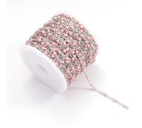 VIXDA 2 mètres Collier en Or chaîne en Acier Inoxydable coloré émail Perles chaînes en Vrac pour la Fabrication de Bijoux résultats de chaîne Composants Bricolage