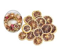 VIXDA 300 g de tranches de Citron séchées Naturelles pour Scrapbooking, Marque-Pages, Moulage, Artisanat