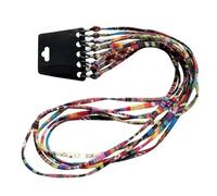 VIXDA 5 pièces/Lot de Cordons de Cou pour Lunettes de Soleil, chaîne de Support de Sangle, Support de Lunettes de Sport, Couleurs aléatoires 71 cm