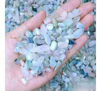 VIXDA 50 g de Pierres Naturelles, Gravier, Cristaux, copeaux irréguliers, minerai de Quartz, minéraux, guérison Reiki, spécimen pour Aquarium, Maison