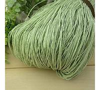 VIXDA 600 mètres 500g Fil de Paille de Raphia Naturel pour Tricot à la Main Crochet Chapeau d'été Sac à Main Coussin paniers matériel de Tricot Bricolage Artisanat