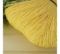 VIXDA 600 mètres 500g Fil de Paille de Raphia Naturel pour Tricot à la Main Crochet Chapeau d'été Sac à Main Coussin paniers matériel de Tricot Bricolage Artisanat