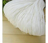 VIXDA 600 mètres 500g Fil de Paille de Raphia Naturel pour Tricot à la Main Crochet Chapeau d'été Sac à Main Coussin paniers matériel de Tricot Bricolage Artisanat