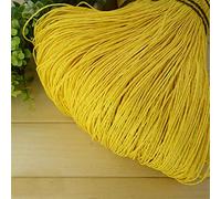 VIXDA 600 mètres 500g Fil de Paille de Raphia Naturel pour Tricot à la Main Crochet Chapeau d'été Sac à Main Coussin paniers matériel de Tricot Bricolage Artisanat