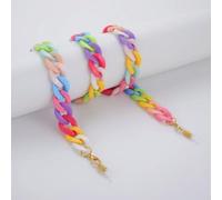 VIXDA Chaîne de Lunettes en Acrylique léopard pour Hommes et Femmes, Cordon de Cou pour Lunettes de Soleil