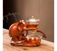 VIXDA Creative GlassTea Set Théière Automatique Infuseur À Thé Magnétique Déviation d'eau Résistant À La Chaleur Kungfu Thé Boire du Thé Faire