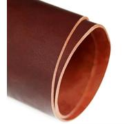 VIXDA Cuir de Vachette véritable Pleine Fleur épais tanné végétal, matériau de Fabrication de Gaines/Ceintures Artisanales, 3 à 4 mm