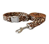 VIXDA Ensemble de laisses de Collier de Chien Animal The Leopard Grain et sirène