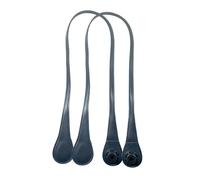 VIXDA Lot de 2 poignées Plates en Cuir superfibre de 85 cm pour Sac à bandoulière Classique Mini O Bag Obag en Silicone