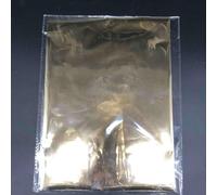 VIXDA Lot de 50 Feuilles de Papier d'estampage à Chaud, Or, Argent, Rouge, pour plastification, Transfert sur imprimante Laser, Papier Kraft, 20 x 29 cm