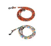 VIXDA Lot de 6 Cordons élastiques pour Lunettes, Style bohème, Doux pour la Peau