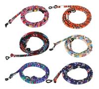 VIXDA Lot de 6 Cordons élastiques pour Lunettes, Style bohème, Doux pour la Peau