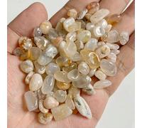 VIXDA Pierre minérale Naturelle Non percée, 7-9 mm, 20/50/100 g, 1 kg, Cristal de Quartz, Gravier, décoration d'intérieur, Aquarium