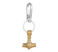 VIXDA Porte-clés Corde de Survie pour Homme, en Acier Inoxydable et Cuir, Fait Main, amulette Ancre, Bijou