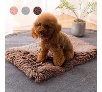 VIXDA Tapis de lit pour Chien d'hiver Doux Polaire Coussin pour Animaux de Compagnie Maison Chaud Chiot Chat lit de Couchage Couverture pour Petits Grands Chiens Chats chenil