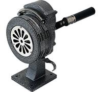 Vixen Horns Sirène à manivelle en métal, sirène de Raid d'air Fort avec Support de Base/Table, Alarme de Raid d'air compacte Portable, klaxon d'air tornade VXS-1000SM