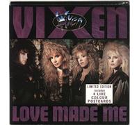 Vixen Love Made Me 1989 UK 7" vinyl MTS66