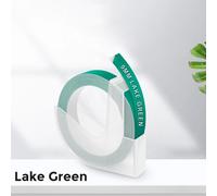 Vixic- d'étiquettes en plastique pour imprimante Dymo,étiqueteuse,bandes de gaufrage 3D,compatible avec Dymo 12965,étiqueteuse Omega S,9mm,1PC - Type Lake Green-9mm