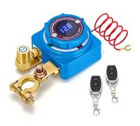 VIXKPIRR Coupe Circuit Batterie 12V avec Télécommandé Sans Fil, 240A Coupe Batterie Voiture Disjoncteur 12V avec Affichage Led, Interrupteur D'arrêt Automatique pour Voiture RV ATV Camio Bateau