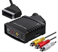 VIXLW Video Grabber Carte de capture vidéo, convertisseur vidéo vers numérique, convertisseur VHS vers numérique, transfert TV Hi8 VHS vers DVD, convertisseur vidéo RCA vers USB avec adaptateur AV