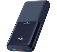 VIYISI Batterie Externe 30000 mAh 22,5W Power Bank Charge Rapide USB C | Chargeur Portable Grosse Capacité avec 4 Sorties pour Camping Voyages pour Samsung S25 S24 iPhone 17 16 15 14 13 12 11 (Bleu)