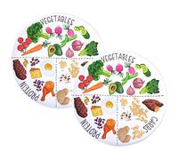 Viynran Lot de 2 assiettes de contrôle des portions Assiette de nutrition saine pour adultes et adolescents Séparateurs en mélamine pour perte de poids