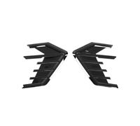 VIYOLI 2 Pièces/Ensemble Couvercle Latéral Voiture Garniture Ventilation en Caoutchouc pour A-UDI A7 S7 4K8 2018 2019 2020 Accessoires Extérieurs Automobiles Spoiler Avant Kit