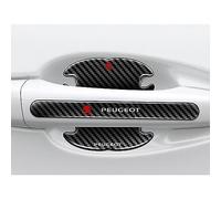 VIYOLI 8 pièces Protection Portiere Voiture, pour Peugeot 2008 206 207 3008 301 307 Anti-Rayures Anti-Collision Protection Anti-Rayures poignée de Porte
