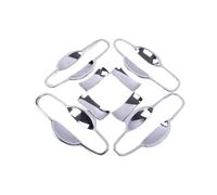 VIYOLI Autocollants Chromés pour Poignée Extérieure Porte Voiture Couvercle Protection pour Bol Garniture Cadre pour Volvo S60 V40 V60 XC60 2012 - 2017 Accessoires de Voiture (Taille : Door Bowl)