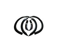 VIYOLI Garde-Boue Accessoires Passage Roue Évasés Garde-Boue Pièces D'auto Noir Mat pour F&ord pour Ranger 2018-2020 pour Wildtrak T8 (Color : 1)