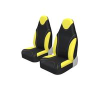 VIYOLI Housses Siège Avant 2 Pièces, Housses Siège Voiture Style Seau Avant Protection Siège pour Citroën C1 Coussin De Protection De Siège De Voiture(Color:2pcs Yellow)