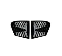 VIYOLI Pare-Soleil Fenêtre À Persiennes Triangulaires Arrière pour B&MW F20 Hatchback 118i 120i 2011-2019 Couvercle Séparation Becquet Fenêtre Latérale Spoiler Avant Kit (Color : Glossy Black)