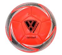VIZARI Odyssey Ballon de Football Taille 5 - Meilleure rétention d'air pour Adultes et Enfants - Rouge