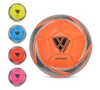 VIZARI Odyssey Football Taille 5 - Ballon de Football pour Adultes et Enfants avec Meilleure rétention d'air - Parfait pour l'entraînement et Les matchs Couleur - Taille 5 en Couleur Orange