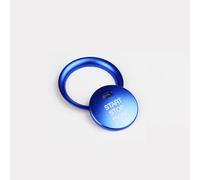 VIZCO Interrupteur Démarrage Couvercle Bouton pour Jaguar F-Type Coupe 2013-2021,Autocollant Bouton d'Arrêt Moteur Voiture Accessoires,A2-Blue