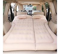 VIZCO Matelas Gonflable de Voiture pour Audi A3,Lit Gonflable Portable Camping Matelas Pneumatique Tapis de Voyage Coffre Lit d'air Coussin,A-Beige