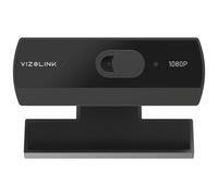 VIZOLINK W2N Webcam HD 1080P/30FPS Deux Micro Focus Fixe Correction de la Lumière Grand Angle 75 °Protection de la Vie privée Plug & Play pour WINS MacOS Linux Youtube Skype TikTok
