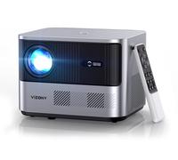 VIZONY 650ANSI FHD 1080P Projector 4K Support, 5G WiFi Bluetooth Projector, Outdoor Projector with Full-Sealed Engine/Motor Focusing/4P/4D/PPT/Zoom, Home Movie Projector Compatible w/iOS/Android/PC/TV