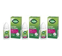 Vizulize Gouttes oculaires sèches pour les yeux secs, irrités et inconfortables, 3 flacons de 10 ml