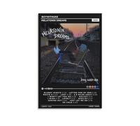 VJE GDEUEU BoyWithUke - Impression sur toile « Melatonin Dreams 2 » - Décoration pour chambre à coucher, bureau, chambre - Cadeau sans cadre - 30 x 45 cm