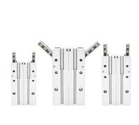 VJEHSKUM 1 Petite Pince mécanique pneumatique à Doigt à Ouverture et Fermeture à 180° avec vérin HFR10 HFR16 HFR20 HFR25 HFR32 HFR10N HFR16N HFR20N(HFR25N)