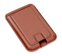 Vjeybv Porte-téléphone - Pochette magnétique en cuir pour téléphone - Accessoires mobiles fins pour étudiants, shopping, course à pied, campus, bureau, gym, voyage, trajets en plein air, femmes et