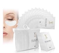 VJOLI Patch Extensions de Cils, 60 Paires Patch de Cils Non Pelucheux Eyelash Yeux Masque Outil, Extensions Faux cils, Soins de beauté (Blanche)