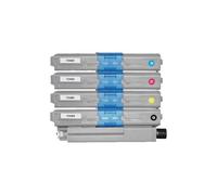 VJSLWPIB Cartouche de Toner Compatible Compatible avec C332DN MC363DN C332 MC363 Imprimer Laser Refill MODÈLE EU 46508712 46508711 46508710 46508709(46508710)