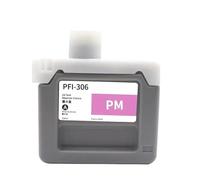 VJSLWPIB Cartouche d'encre à Jet d'encre 330 ML Compatible avec IPF8400S IPF9400S IPF8400 IPF9400 IPF8300 Primes PFI306 PFI-306(PFI-306-1 PM)