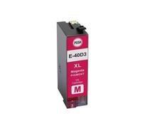 VJSLWPIB Cartouche d'encre Compatible avec T40D1 T40D2 T40D3 T40D4 T40D Compatible avec SureColor SC T3100 SC T5100 SC T2100 Série imprimantes(M)