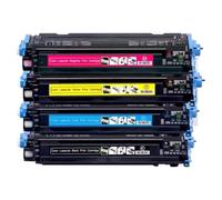VjSLwPL Cartouche de Toner Compatible avec Q6000A Q6001A Q6002A Q6003A Q6000 6000a 124A 2605 2605dn 1600 2600n 2605dtn CM1015